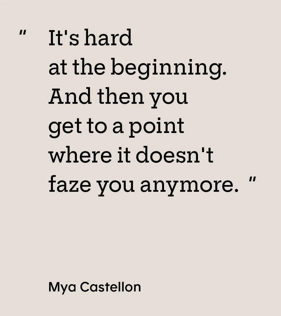 Patient Experience: Mya Castellon: Quote