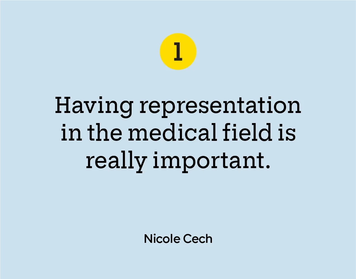 Health: Patient experiences: Nicole chech: quote 1b