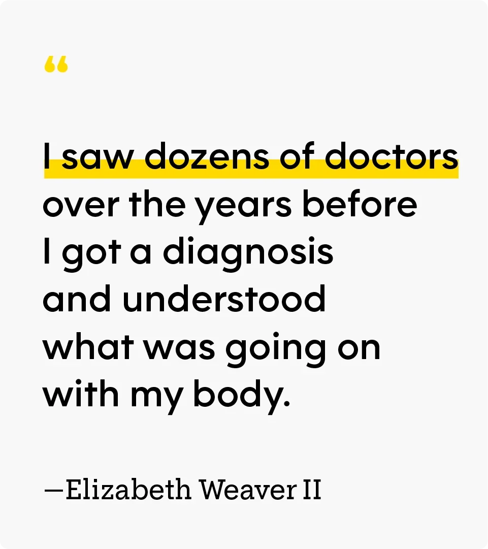 Health: Patient experiences: patient weaver quote quote 1a