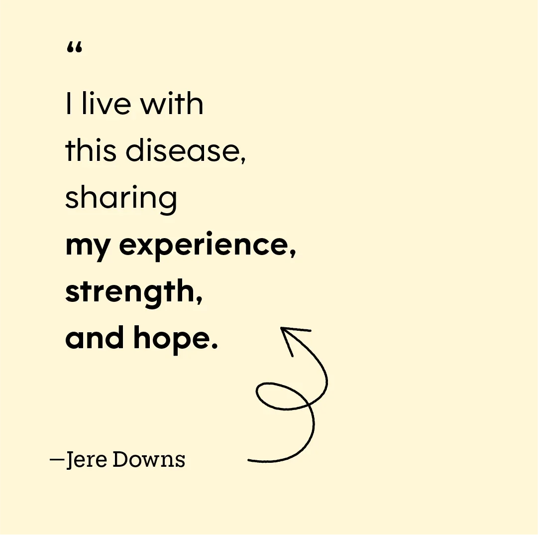 Health: Patient Experiences: My Journey: 34 Years of Continuous Sobriety: my journey downs GFX quote