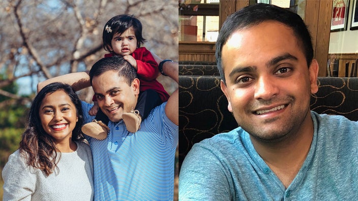 Niraj Patel and family