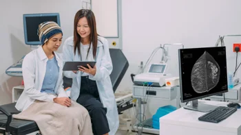 Breast cancer: breast cancer patient doctor 1424974087