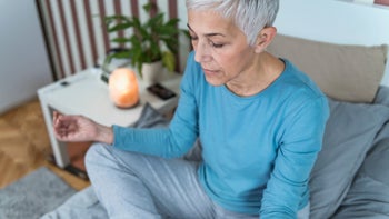 Movement exercise: Yoga sleep: GettyImages 1246639512