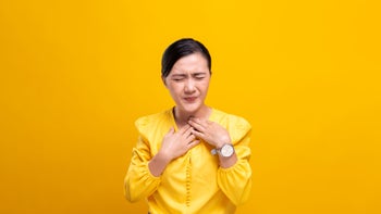 Health: Levothyroxine: woman sore throat-1178100414