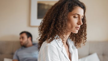Low Libido: Sexual health: woman upset in the bedroom 1702499161