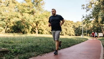 Health: Movement and exercise: man running outdoors 1643811540
