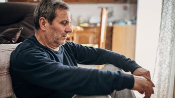 Men's Health: Senior Health: man lack of emotion 1300865426