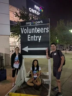 Team GoodRx at NRG Stadium in Houston