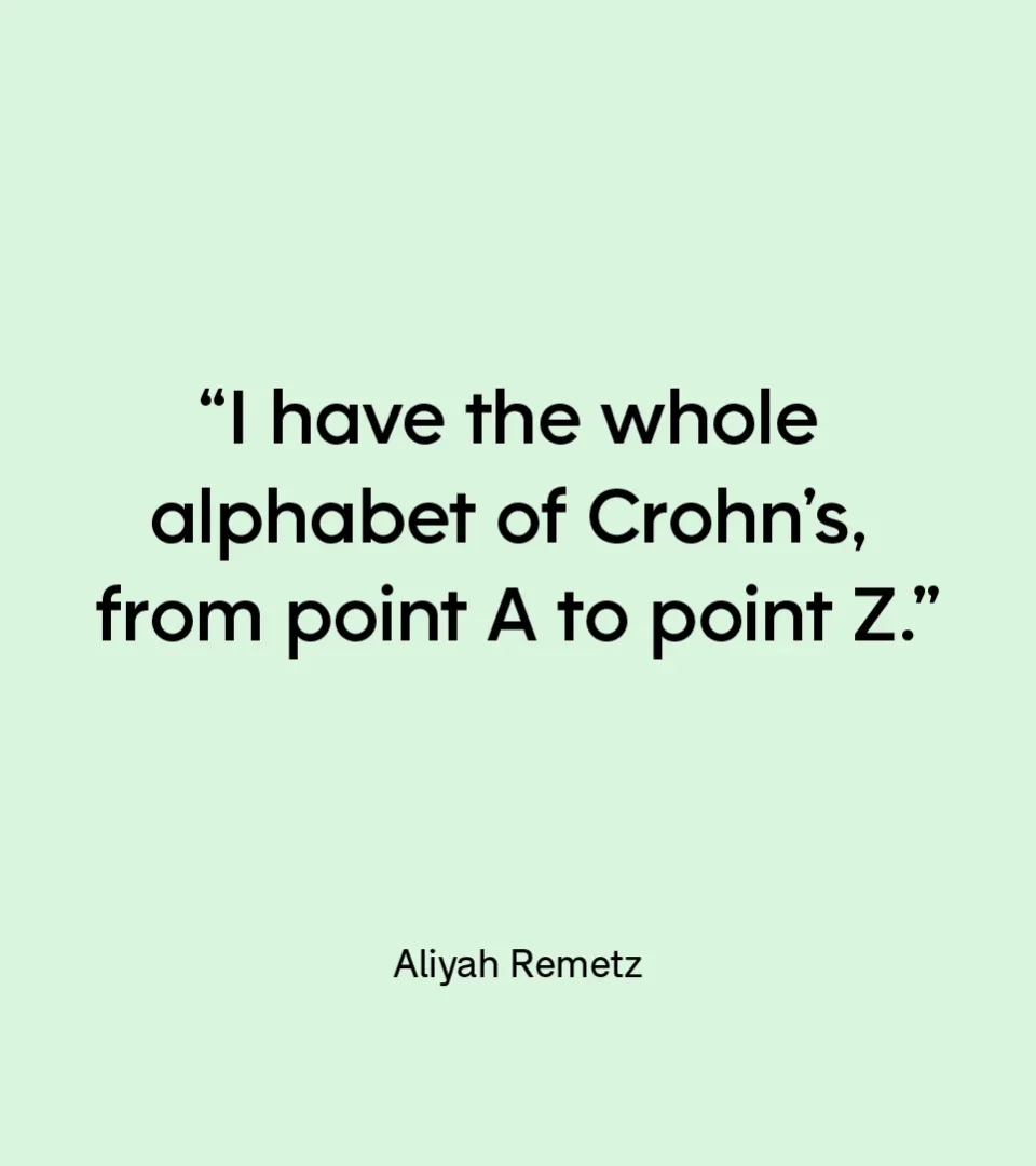 Crohn's: PEx: Quote: Text