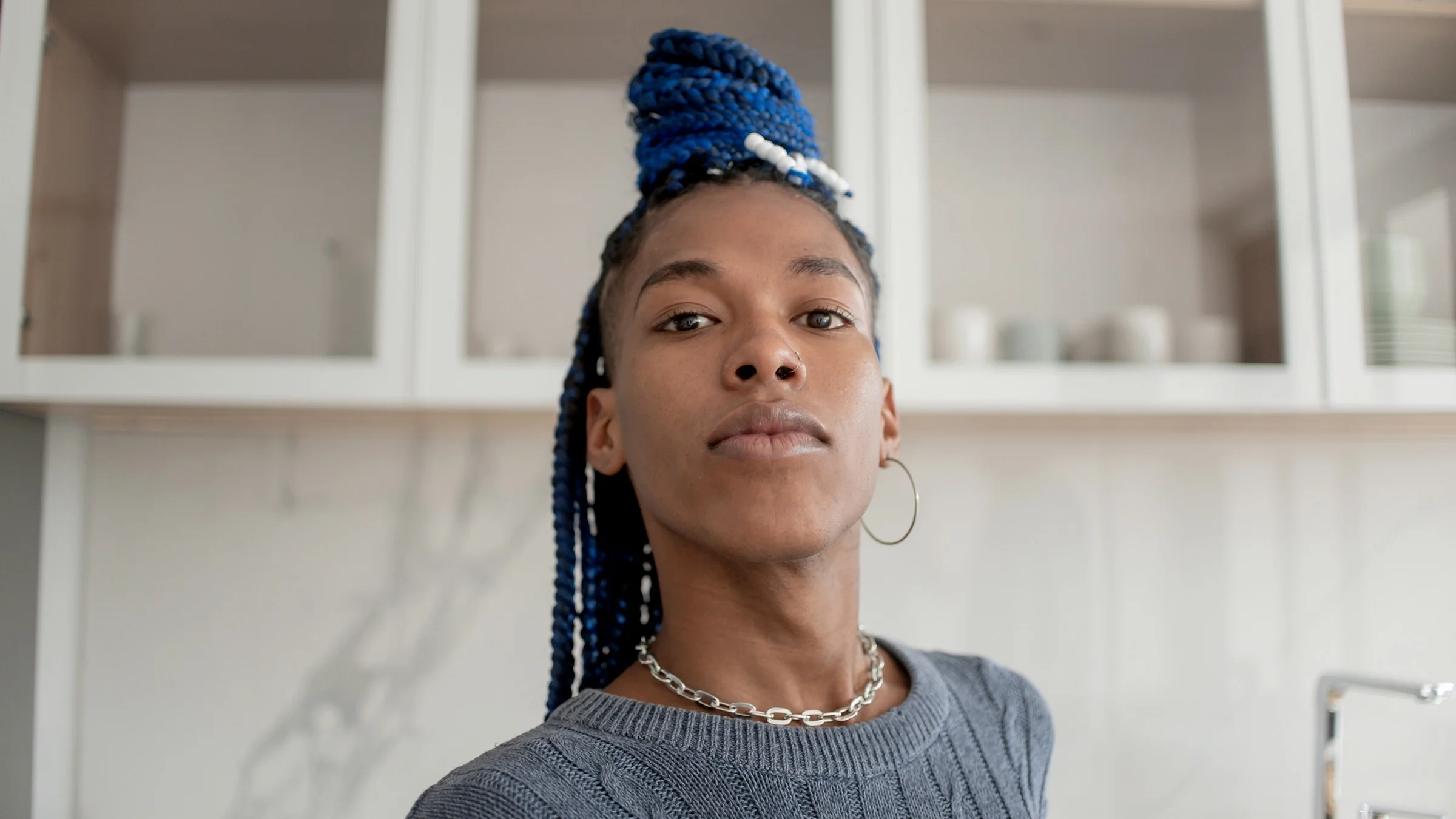 Portrait of a young Black woman