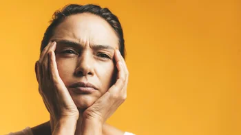 Health: Menopause: woman deep in thought 1410894581