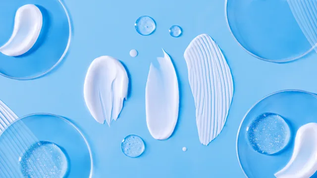 Health: Dermatology: smears of beauty product 369081702