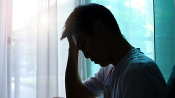 Health: Nortriptyline: silhouette of man suffering from depression 1480474983