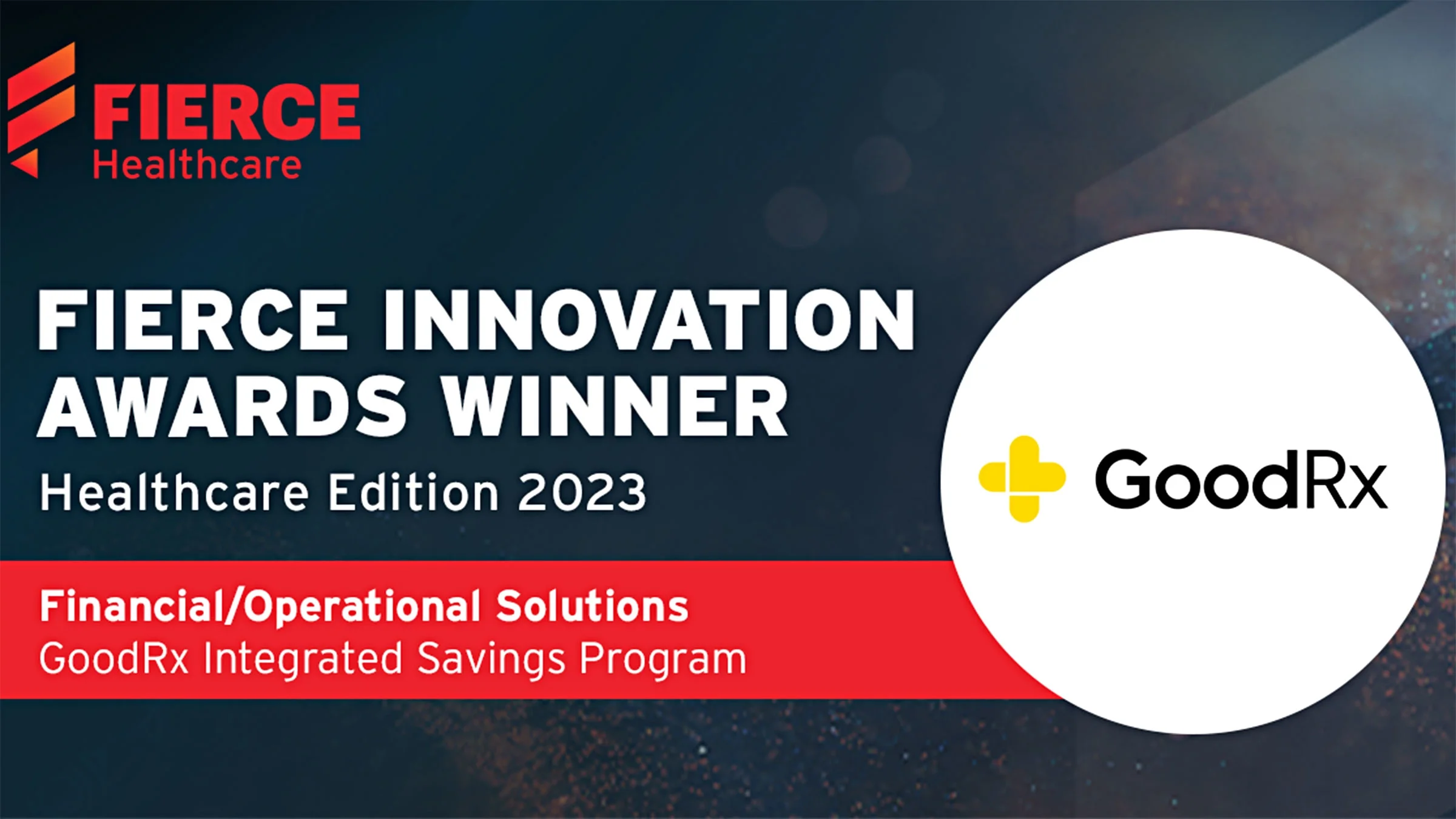 Winners’ graphic for Fierce Innovation Award