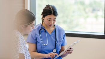 Opioid use disorder: patient reading test results 1407537070