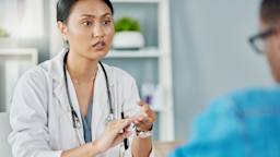 A doctor consults with a patient.
Adene Sanchez/E+ via Getty Images 