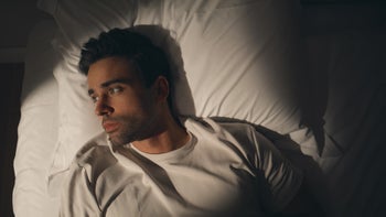 insomnia: man with insomnia 2176899072
