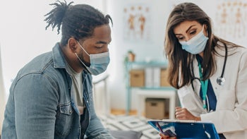 HCP: Medication Education: doctor patient consultation 1400046245