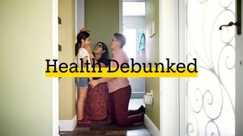 Health: Diet and nutrition: debunked parents measuring daughters height 1411368469