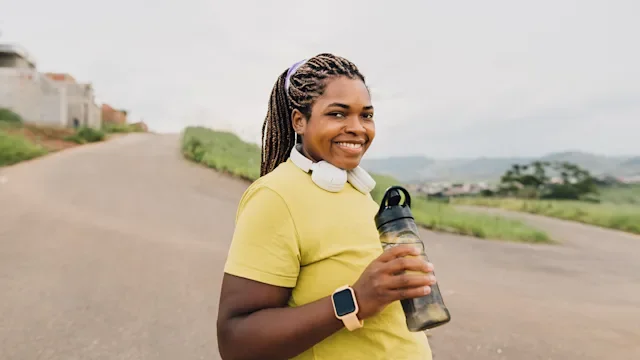 Movement-exercise: portrait of a woman smiling 2079738293