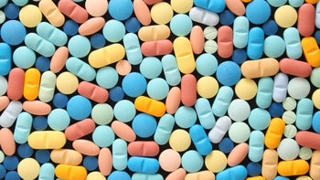 high prolactin: treatment: assortment of colorful pills-154891590