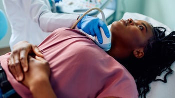 Thyroid: patient thyroid exam 1499159821