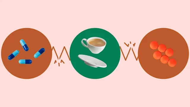 diet nutrition: drug interaction caffeine