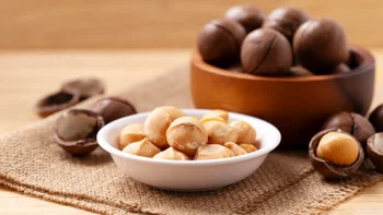 diet-nutrition: bowl of macadamia nuts 2247050167