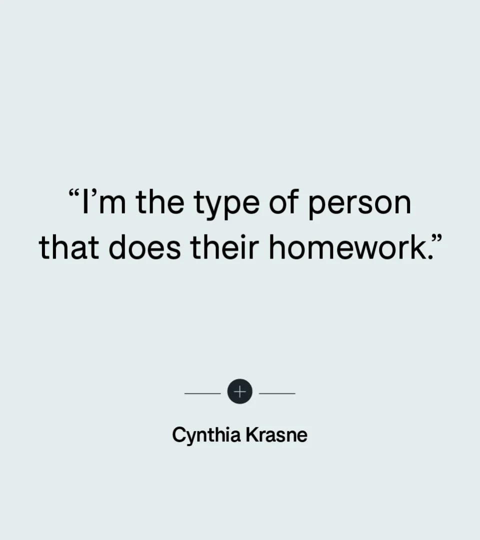 Patient Experience: Cataract: Cynthia Krasne: Quote
