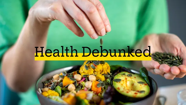 Health: Women's Health: woman-sprinkling-seeds-on-meal-1206218491