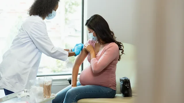 Health: FSA-HSA: pregnant woman getting shot 1334856832