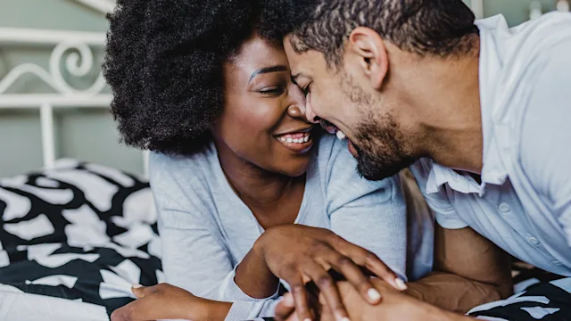 Sexual Health: intimate couple in bed 1208883847