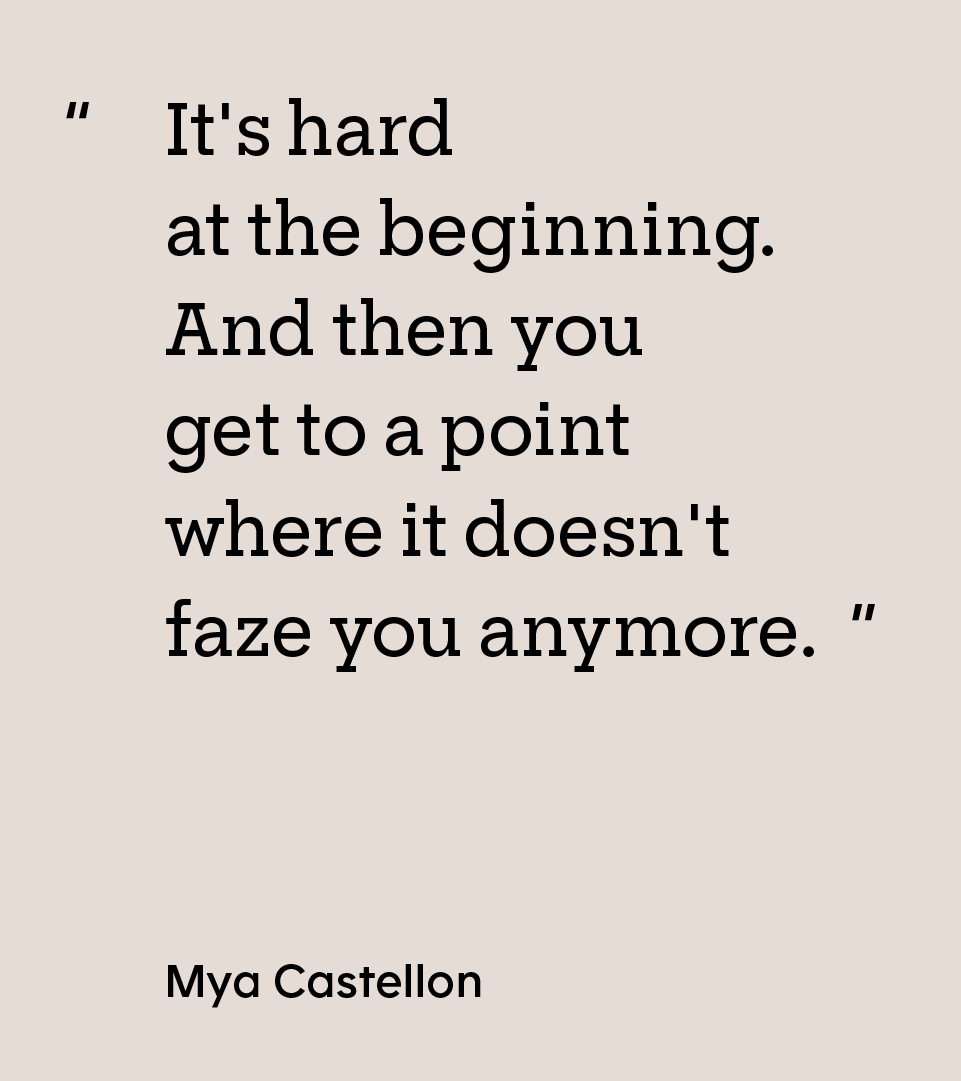 Patient Experience: Mya Castellon: Quote
