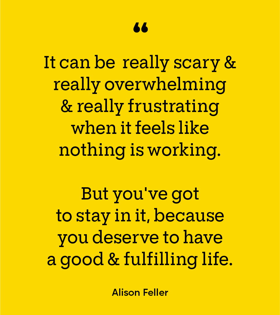 Alison Feller quote