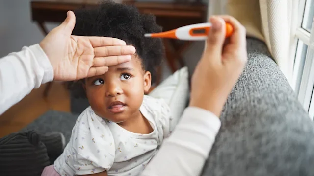 Childhood RSV: checking childs temperature 1357526856