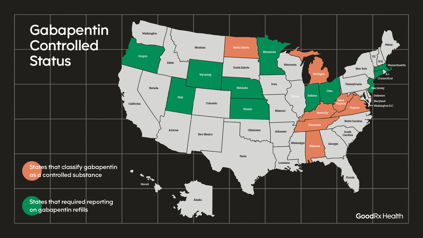 Is Gabapentin a Controlled Substance? In Some States, Yes GoodRx