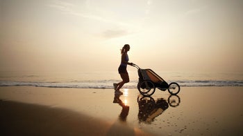Parenthood: Movement Exercise: woman running stroller 78422867