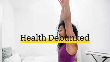 Movement and exercise: debunked woman arm stretch 1389565901