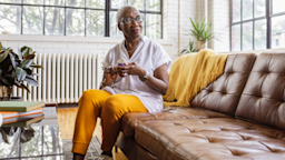 Woman taking medicine at home
Fly View Productions/E+ via Getty Images