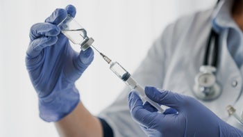 Health: Medication education: close up injection 1178374751