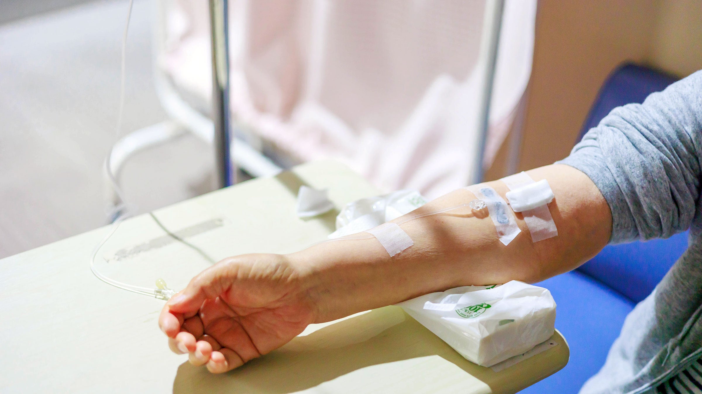 Health: Multiple sclerosis: closeup arm injection 1454919019