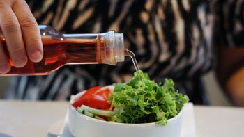 Diet nutrition: closeup vinegar salad 1344230705