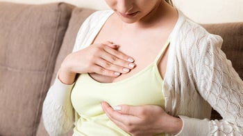 Breast cancer: Inflammatory: cropped self exam breast-1281803582