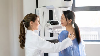 Cancer: Free screenings: patient doctor mammogram 1221770065