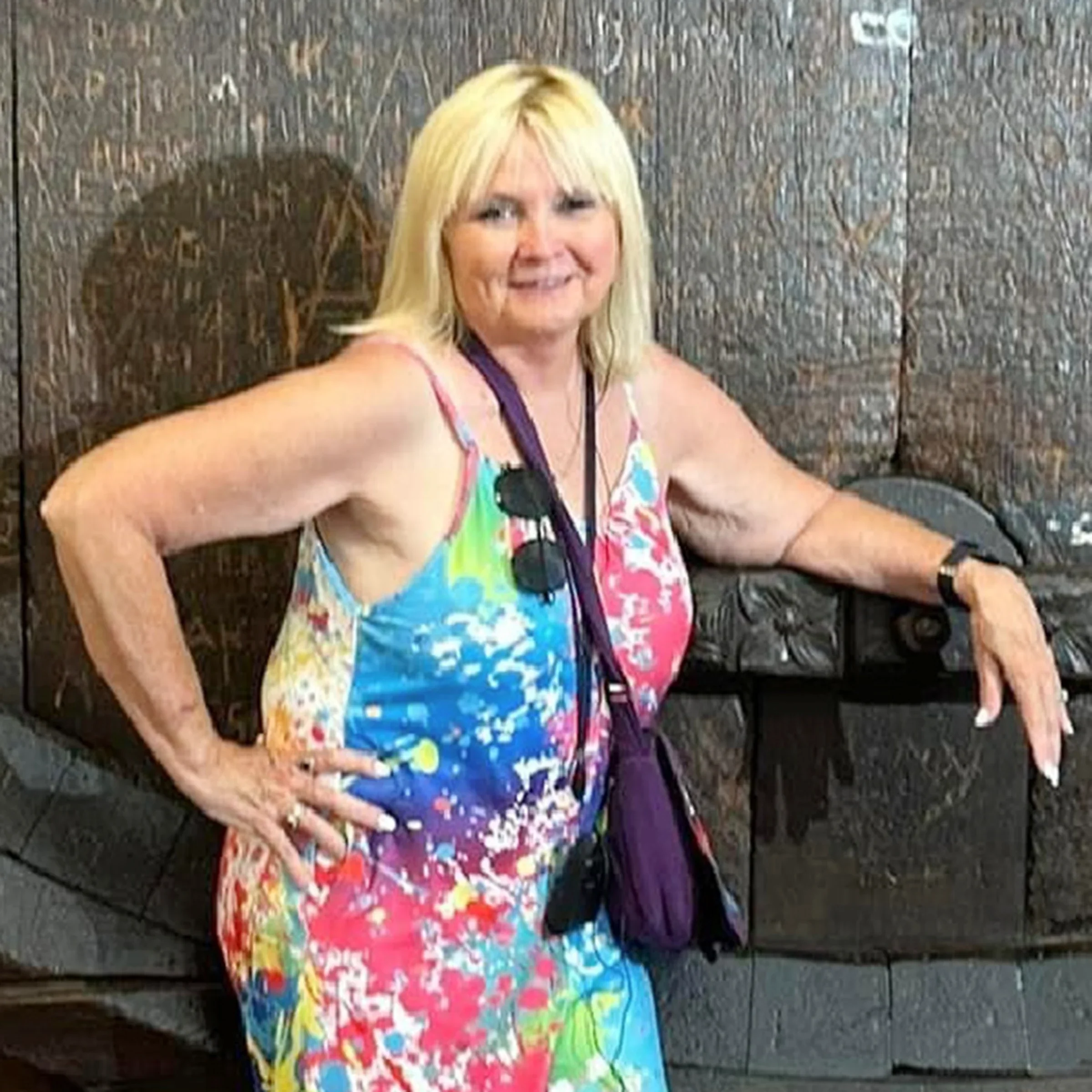 Shelley Malicote-Stutchman is pictured in a vacation snapshot.