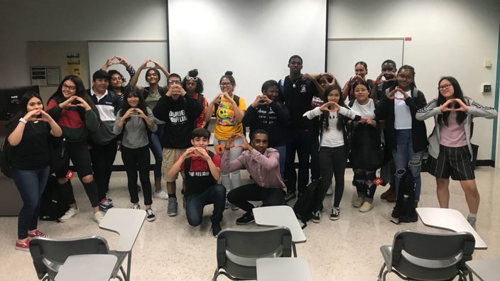 Project Optimism in the classroom