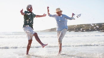 Senior Health: retirement on the beach-116377246
