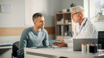 Medication Education: doctor patient consultation 1315185719