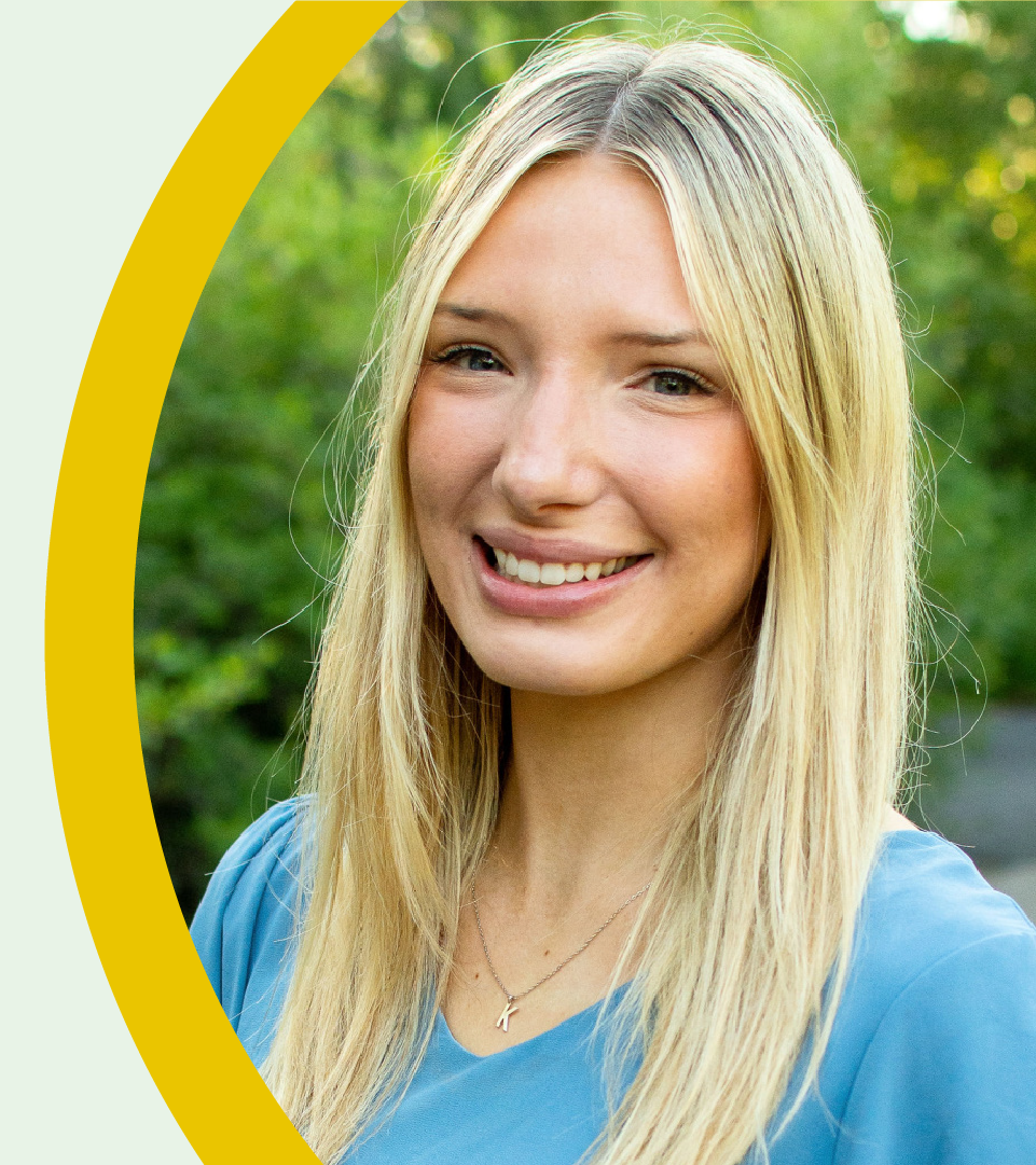 Kylie Payne is pictured in a headshot.