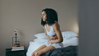 Parasitic-Infection: woman with abdominal pain 1462664404